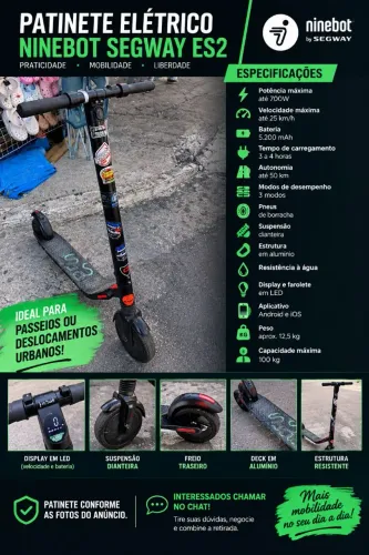 Patente eletrônico NINEBOT