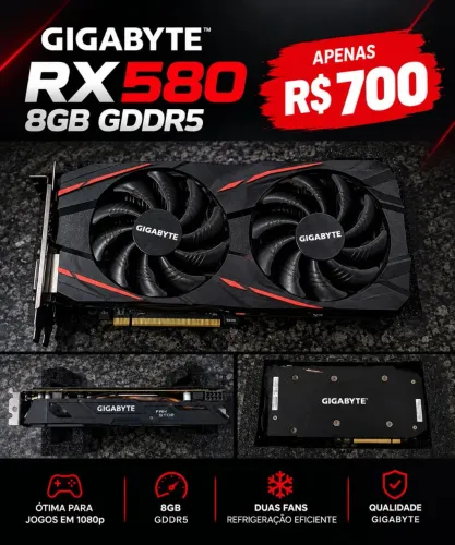 Rx 580 8GB Gigabyte
