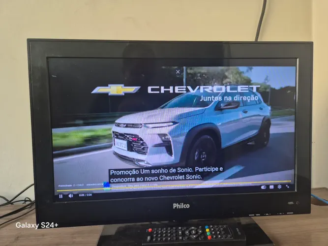 Tv e monitor 24 polegadas (entrego)