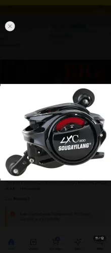Carretilha Sougayilang LXC 300 ou carretilha seasir cast-x2 esquerda