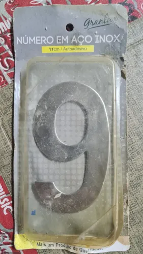 Números para Muro em Aço Inox 