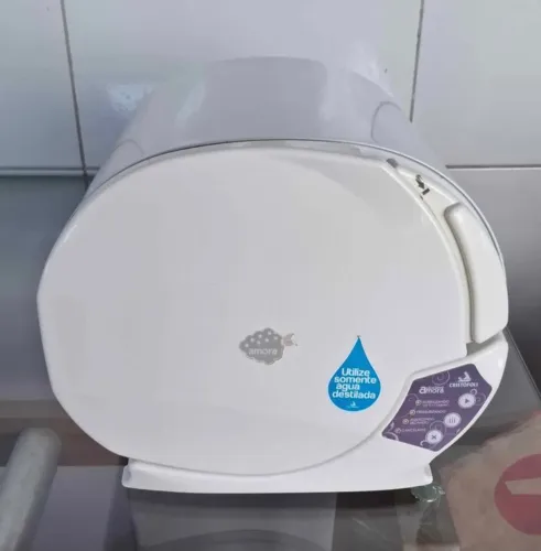 Autoclave Amora 4 litros, pouca vezes usado. Ainda no plástico. 