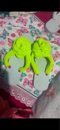 Sandalhas De Crochê
