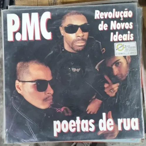 LP de vinil original do PMC - Poetas de Rua
