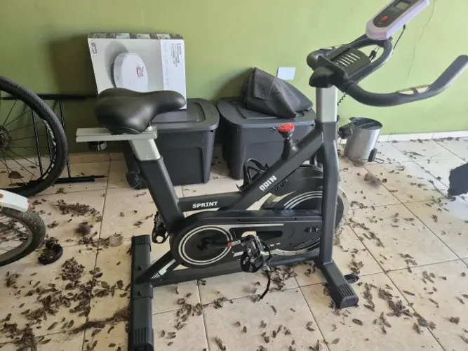 Bicicleta Spinning Odin Fit Sprint 13kg Seminova