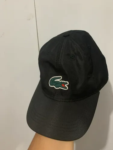 bone lacoste preto novo