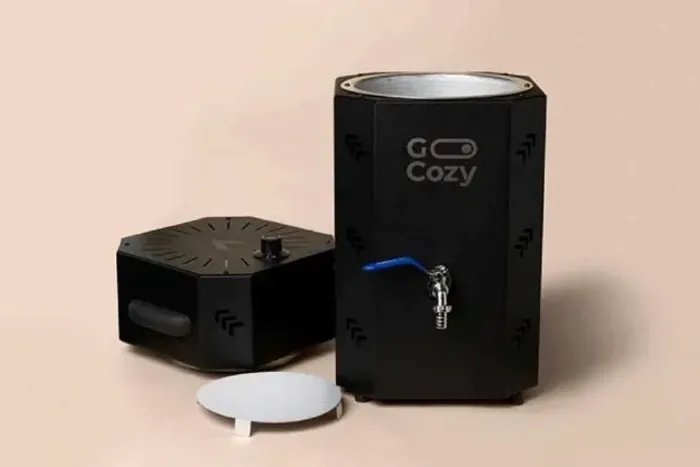 Aquecedor De Cera Go Cozy Panela Elétrico 8kg Alumínio