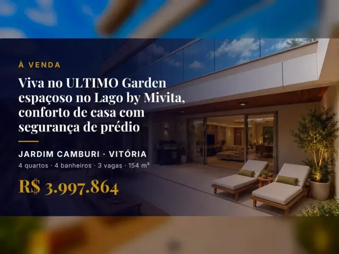Jardim Camburi espera por você: apartamento com alma de casa e segurança!