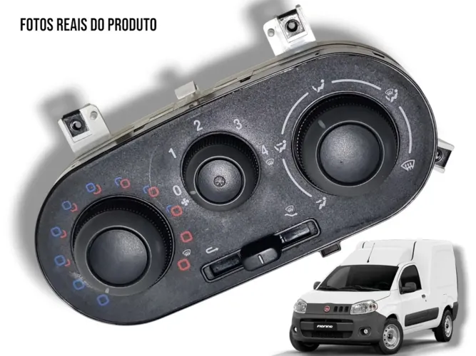 Comando Ar Condicionado Vivace Painel Fiat Uno 2011 A 2021