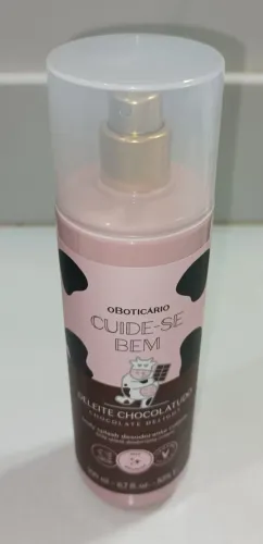 Body Splash Deleite Chocolatudo 200ml Semi-Novo