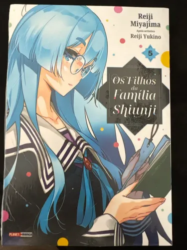 Volume 5 mangá - os filhos da família shiunji 