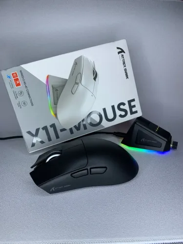 Mouse Gamer Attack Shark X11 - Novo