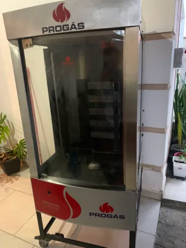 Máquina De Frangos Gás Forno Multiuso 70kg Progás G4 Prp-242