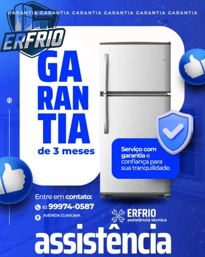 Conserto de Geladeira e Freezer 