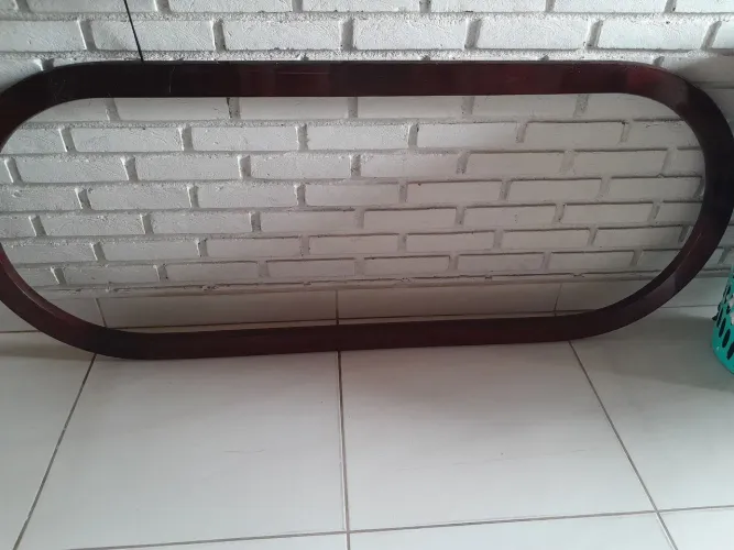 Moldura oval para espelho 