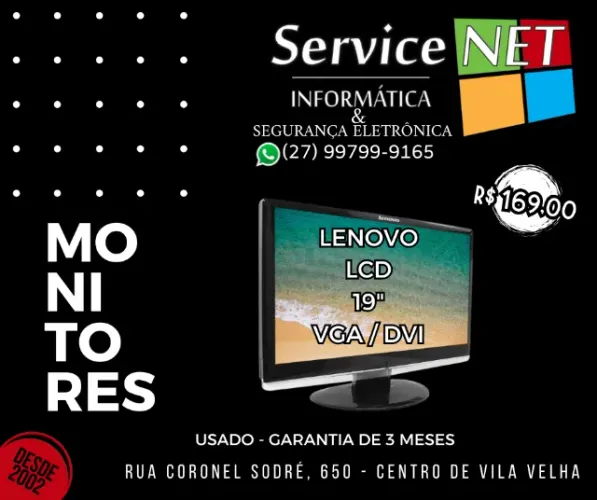 Monitor 19" Lenovo
