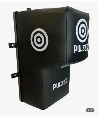 Saco Parede Pancadas Boxe Muay Thai Treino Top Pulser Fight Cor Preto