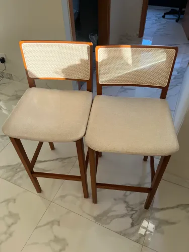 Banqueta pra balcão madeira maciça