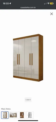 Guarda roupa novo