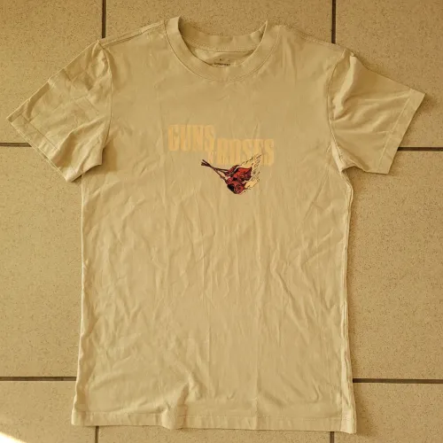 Camiseta Guns n' Roses Appetite for Destruction Cor Areia Tamanho P