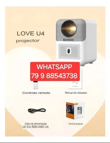PROJETOR ANDROID ORIGINAL 3 MODELOS DE QUALIDADE HY300 HY320 HY320 MINI BYINTEK LOVE U4
