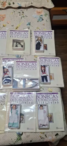 Coleção "O mundo maravilhoso das bonecas de porcelana". Editora Planeta