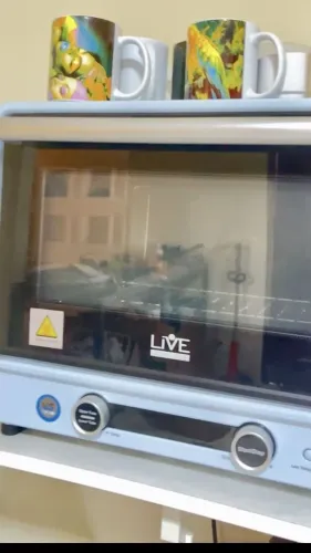 Mini Forno Sublimação 3D LiveSub 40L