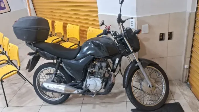Honda CG 125 Fan KS 2014 - Preta - Doc OK e Revisada