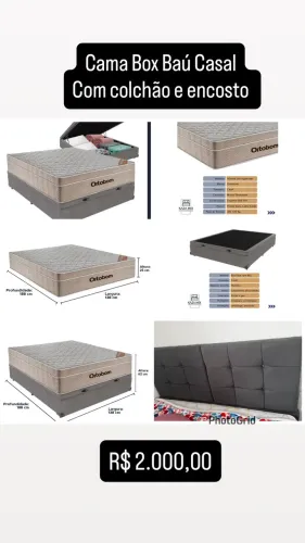 VENDA DE CAMA BOX BAÚ 