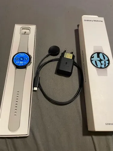 Galaxy watch 6 44mm bt c/pulseiras e case
