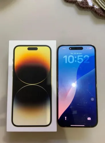 iphone 14 pro max Gold 256 Gigas