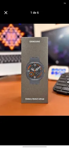 Smartwatch Samsung Galaxy Watch Ultra 2 LTE 47mm- Titânio Preto