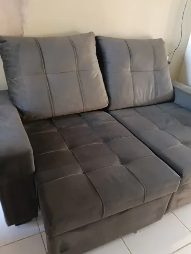 Vendo sofá retrátil 2 lugares ACEITO AFERTAS