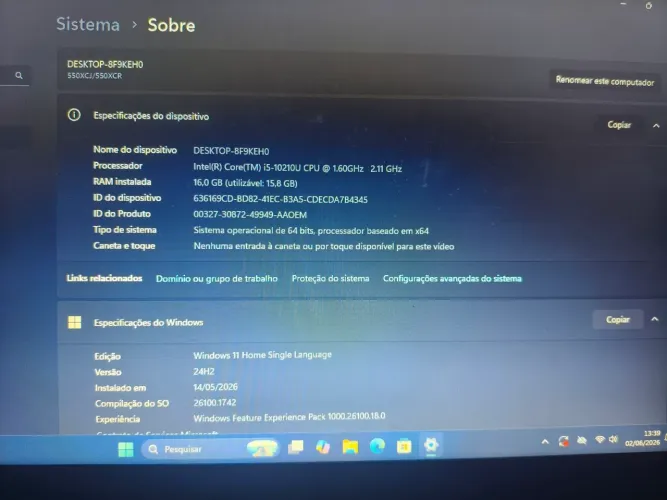 Notebook Samsung x30 