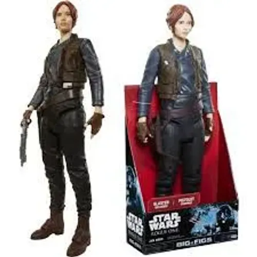 Star Wars Jakks Pacific Big Figs Rogue One Jyn Erso Figura Gigante 45 cm Lacrada Fábrica