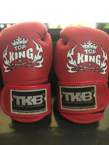 Luvas Muay Thai infantil Top king Boxing Tailândia 3/5 Anos