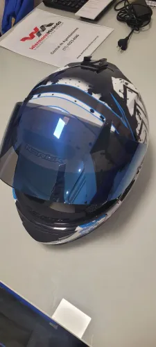 Capacete Norisk antigo tamanho 58