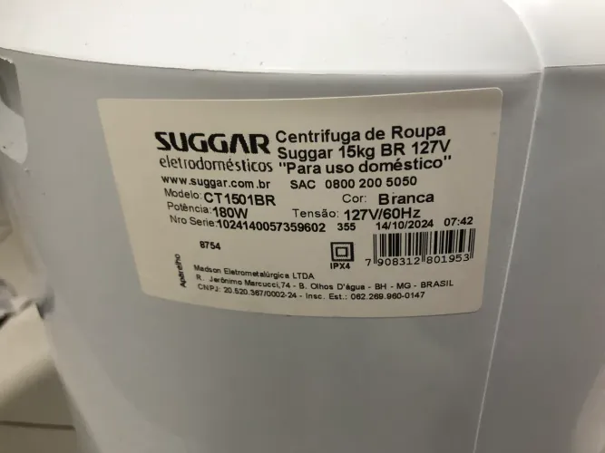 Centrífuga de roupas