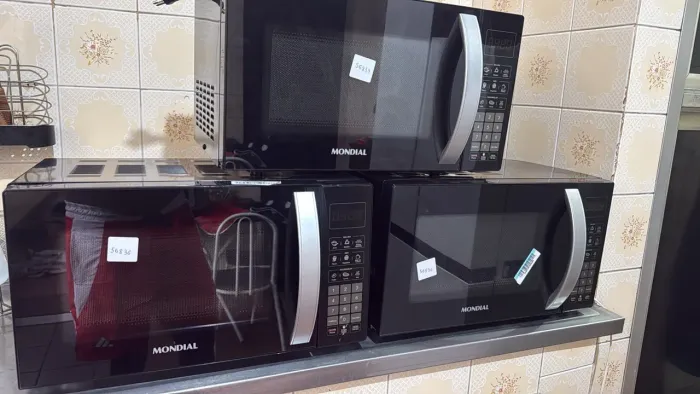 Microondas e forno eletrico