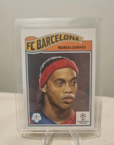 Card Ronaldinho Topps Living Set #874 - Raro | Colecionador