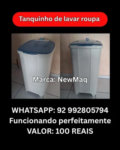 Tanque de lavar roupas