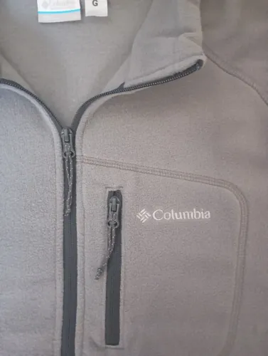 Blusão Fleece Columbia Tamanho G ? Lindo Cinza | Nunca Usado | Original com NF!