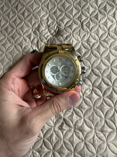 Relógio invicta original Bolt Zeus dourado