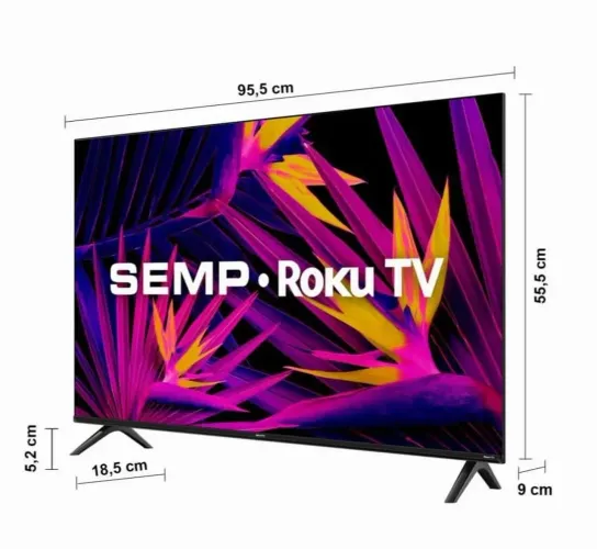Televisão SEMPE 43 polegadas esmart