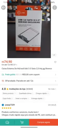 USB 3.0 HDD/SSD