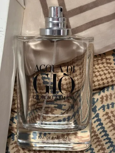 Vidro de perfume vazio Acqua di Giò  125ml