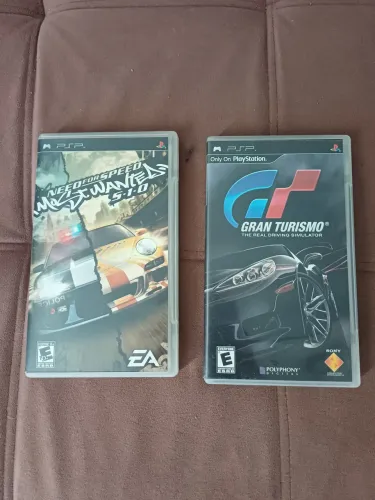 Jogos PSP Gran Turismo e Need For Speed most Wanted