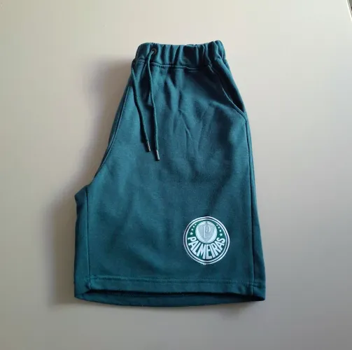 Bermuda Palmeiras Moletom Linha Oficial