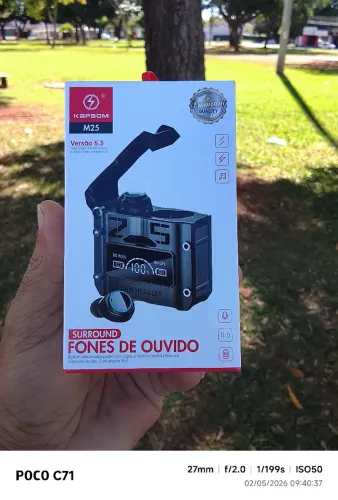 Fone bluetooth M25 Novo lacrado 