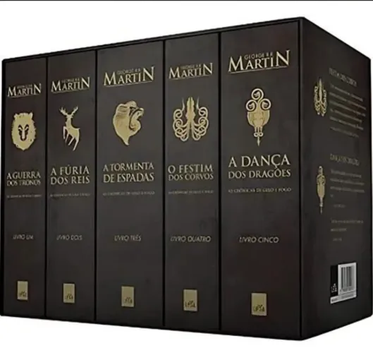 Box Livros ?A Song of Ice and Fire? edição Leya Brasil